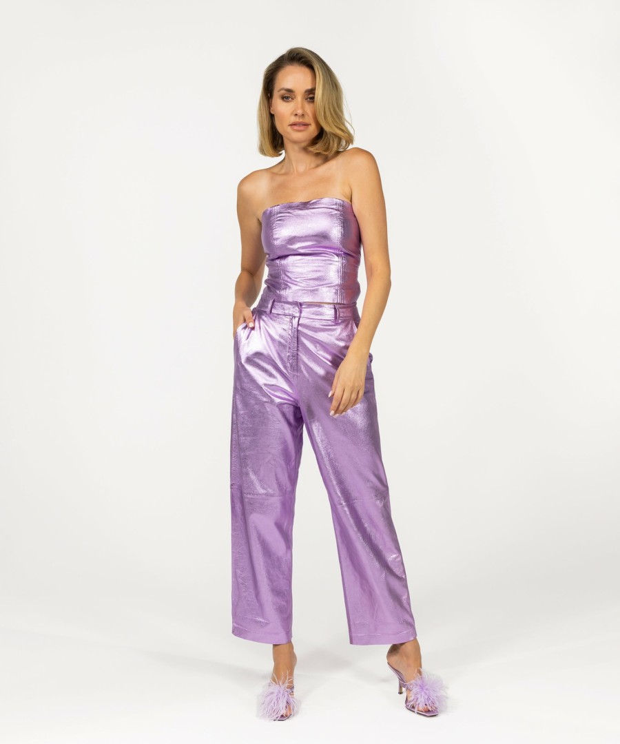 Ibana Taar Metallic Soft Lilac Online