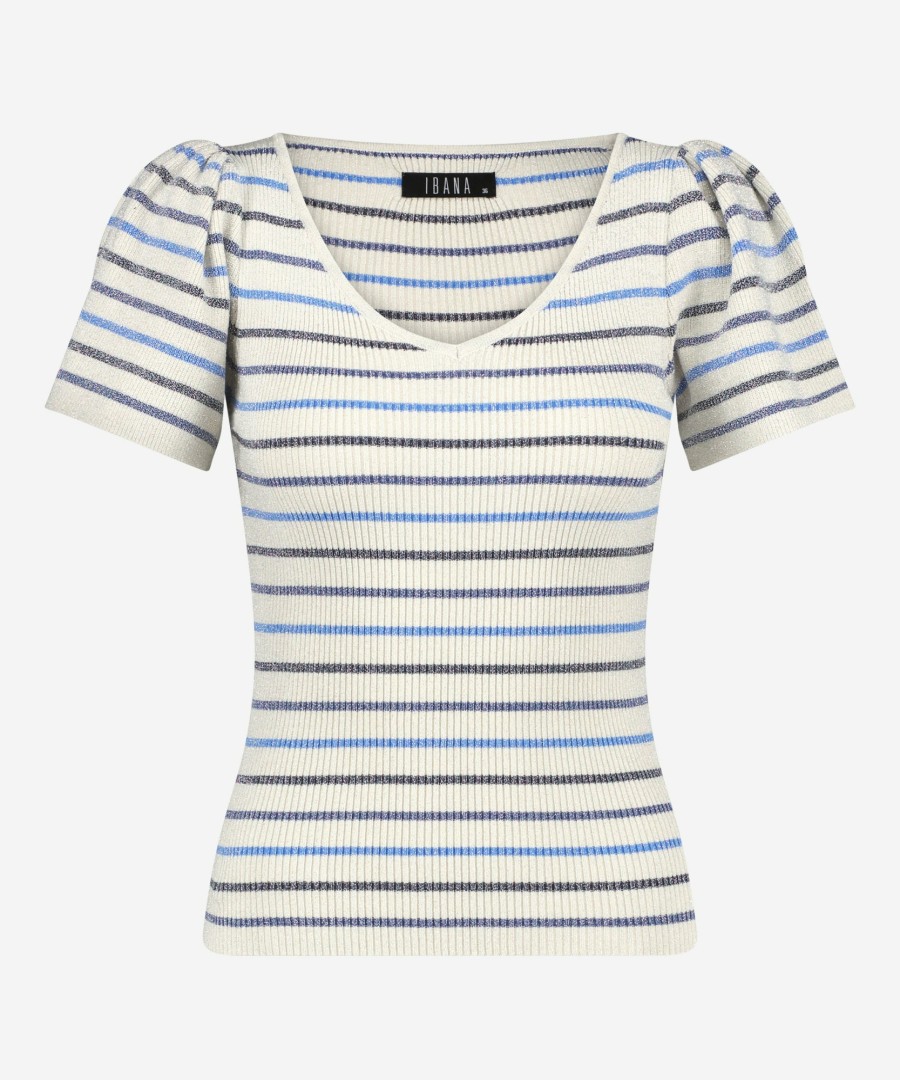 Ibana Thaira Stripes Airy Blue New